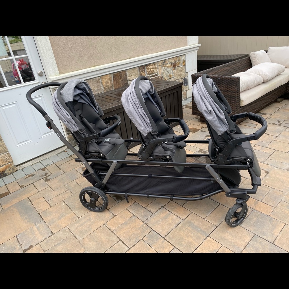 Peg Perego Triple Tandem Stroller